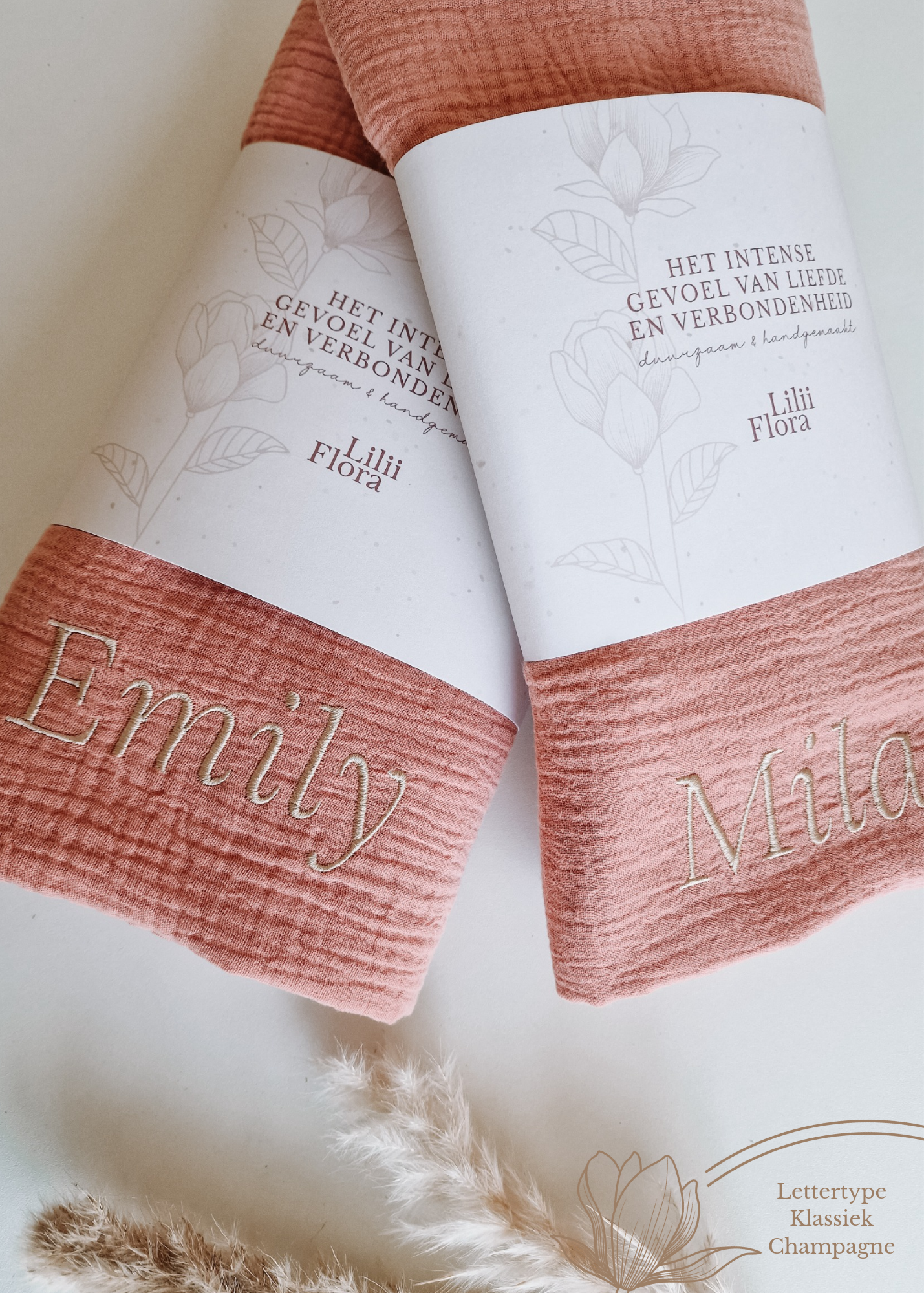 Large XL hydrophilic cloth with name | Blush