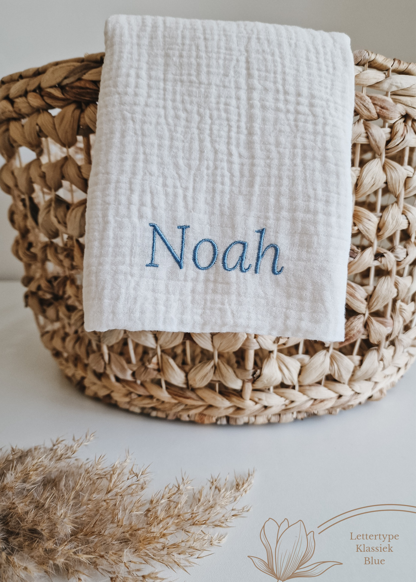 Large XL hydrophilic cloth with name | Champagne