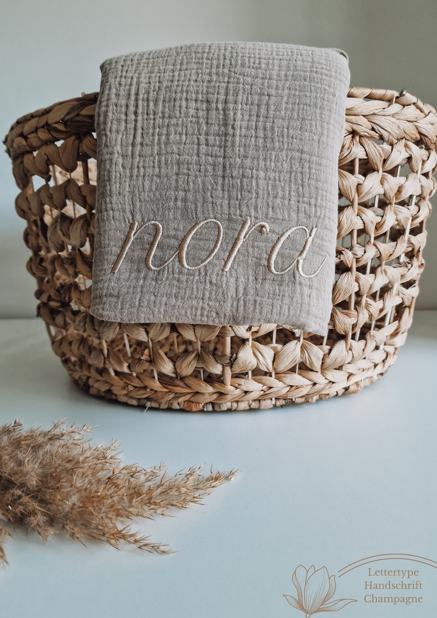Large XL hydrophilic cloth with name | Wood