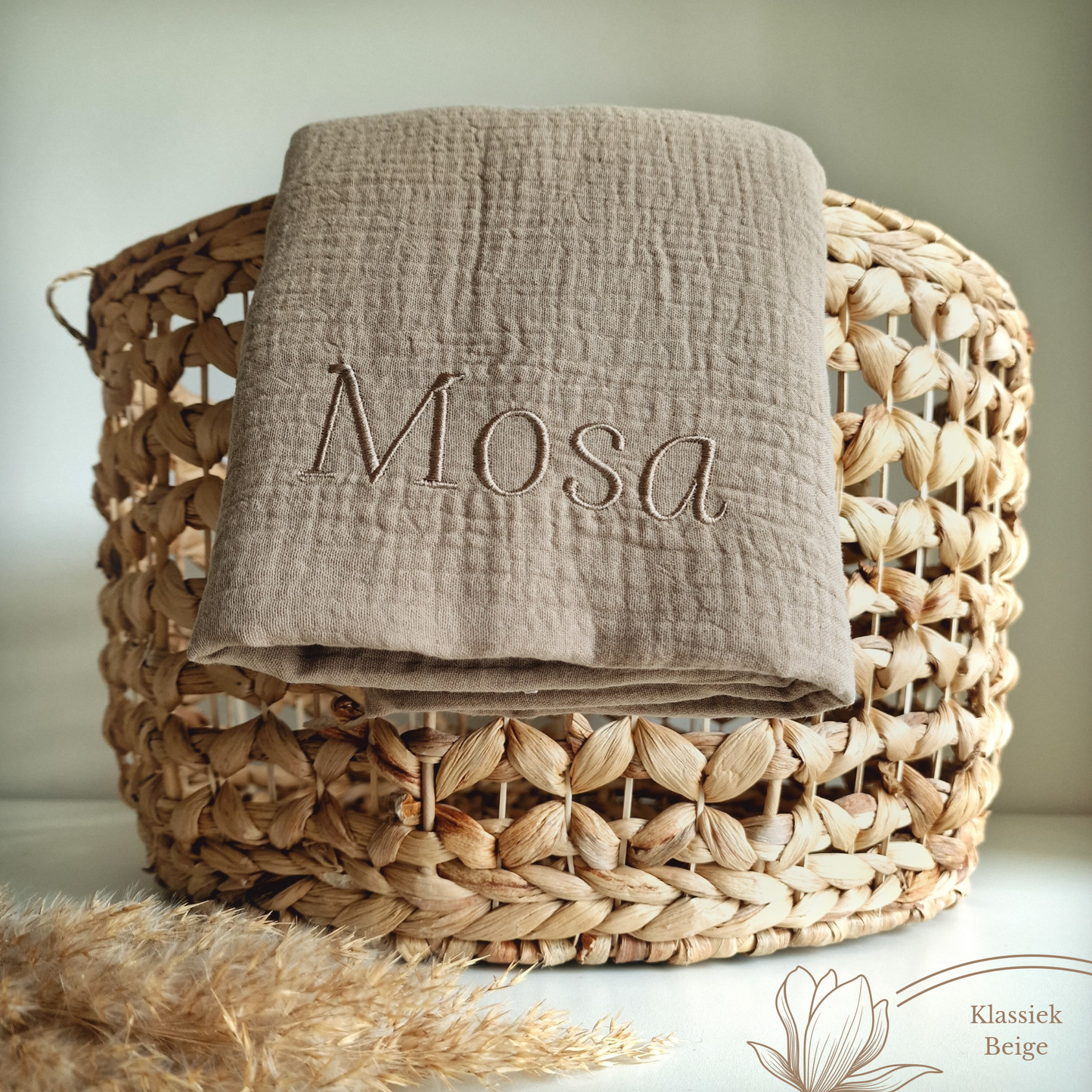Large XL hydrophilic cloth with name | Wood