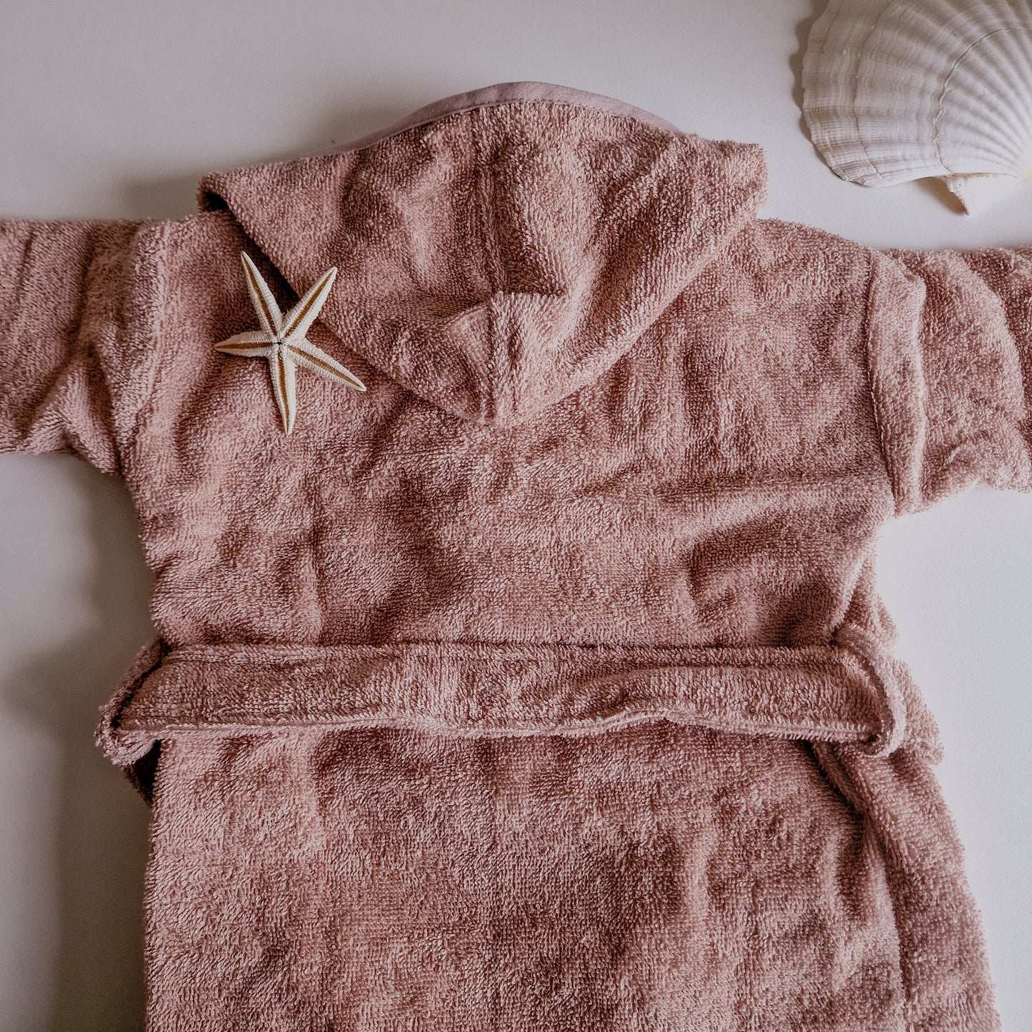 Badjas met naam | Kind | Pink blush