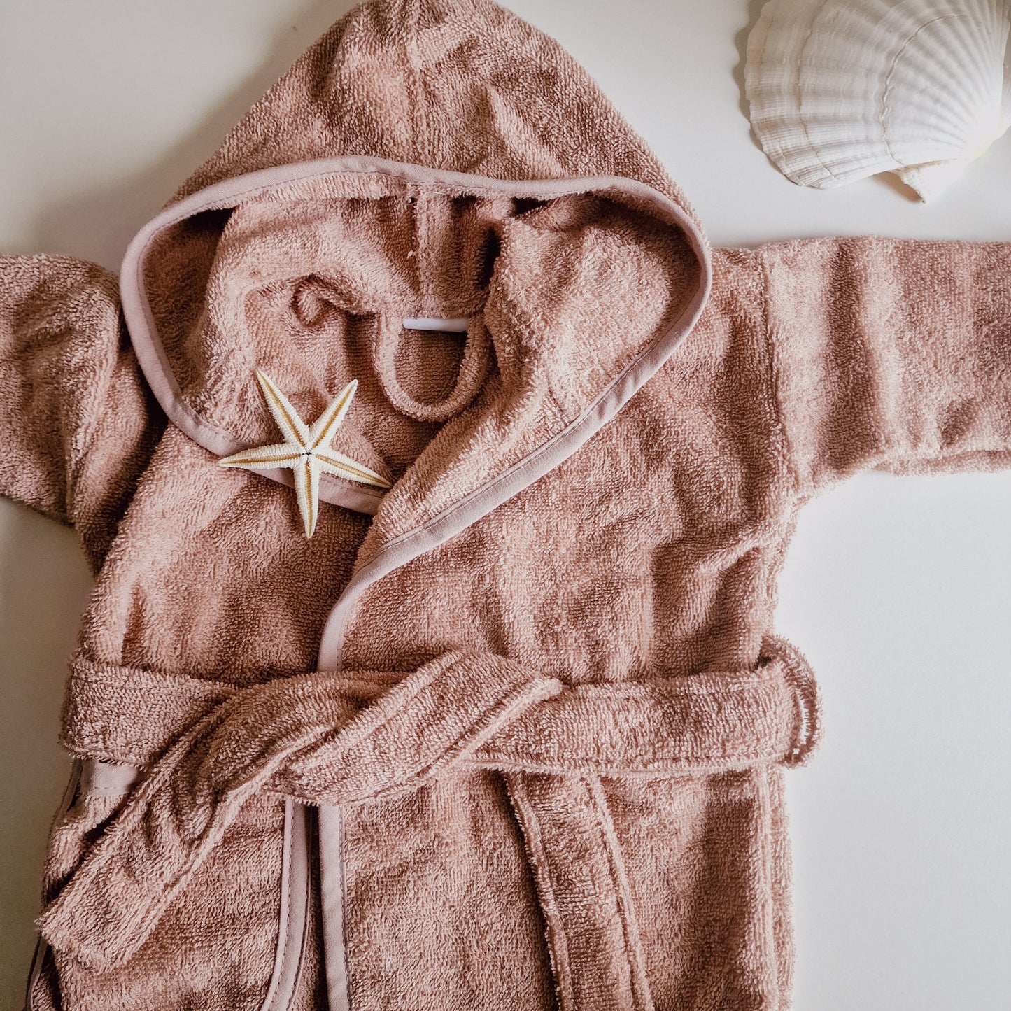 Badjas met naam | Kind | Pink blush