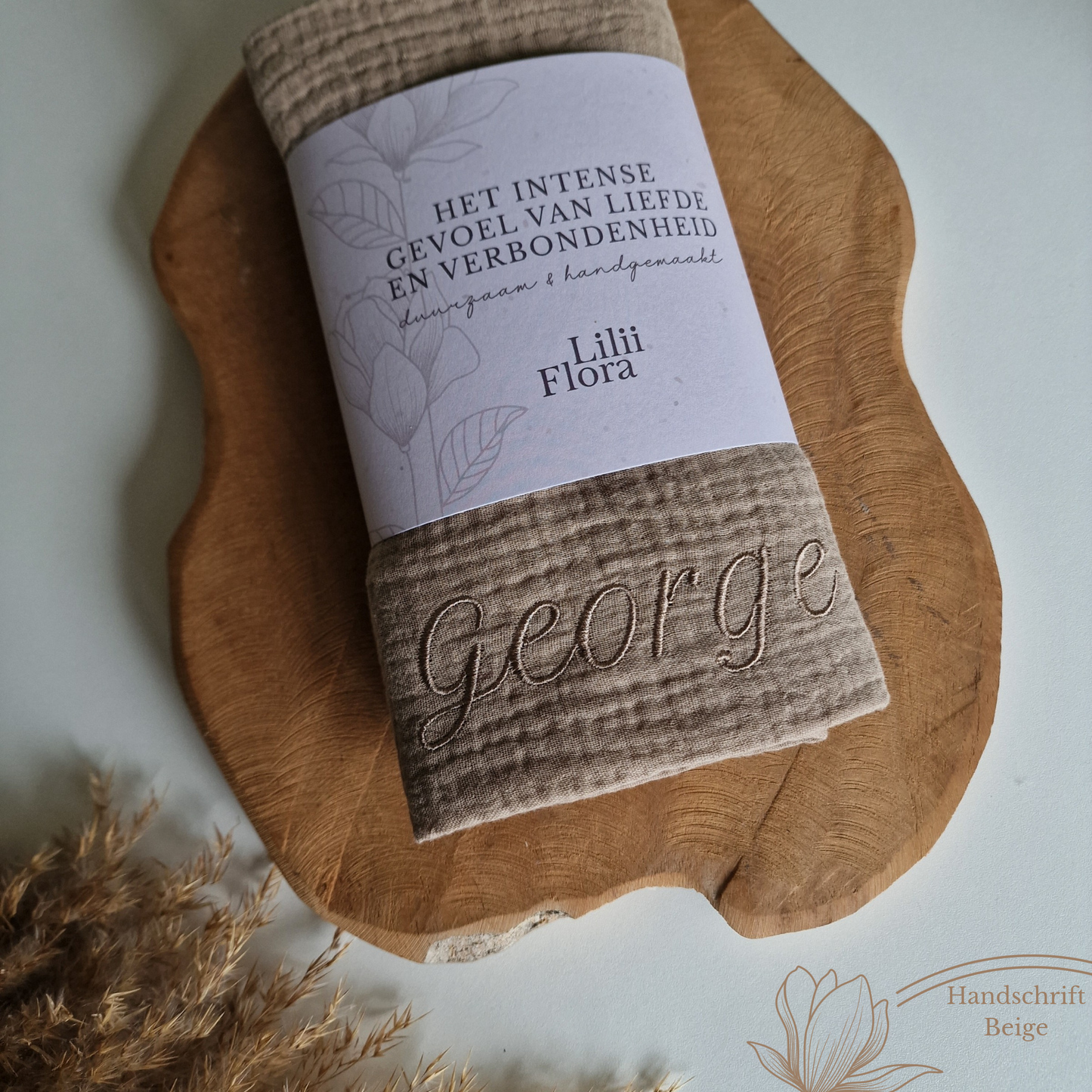 Large XL hydrophilic cloth with name | Wood