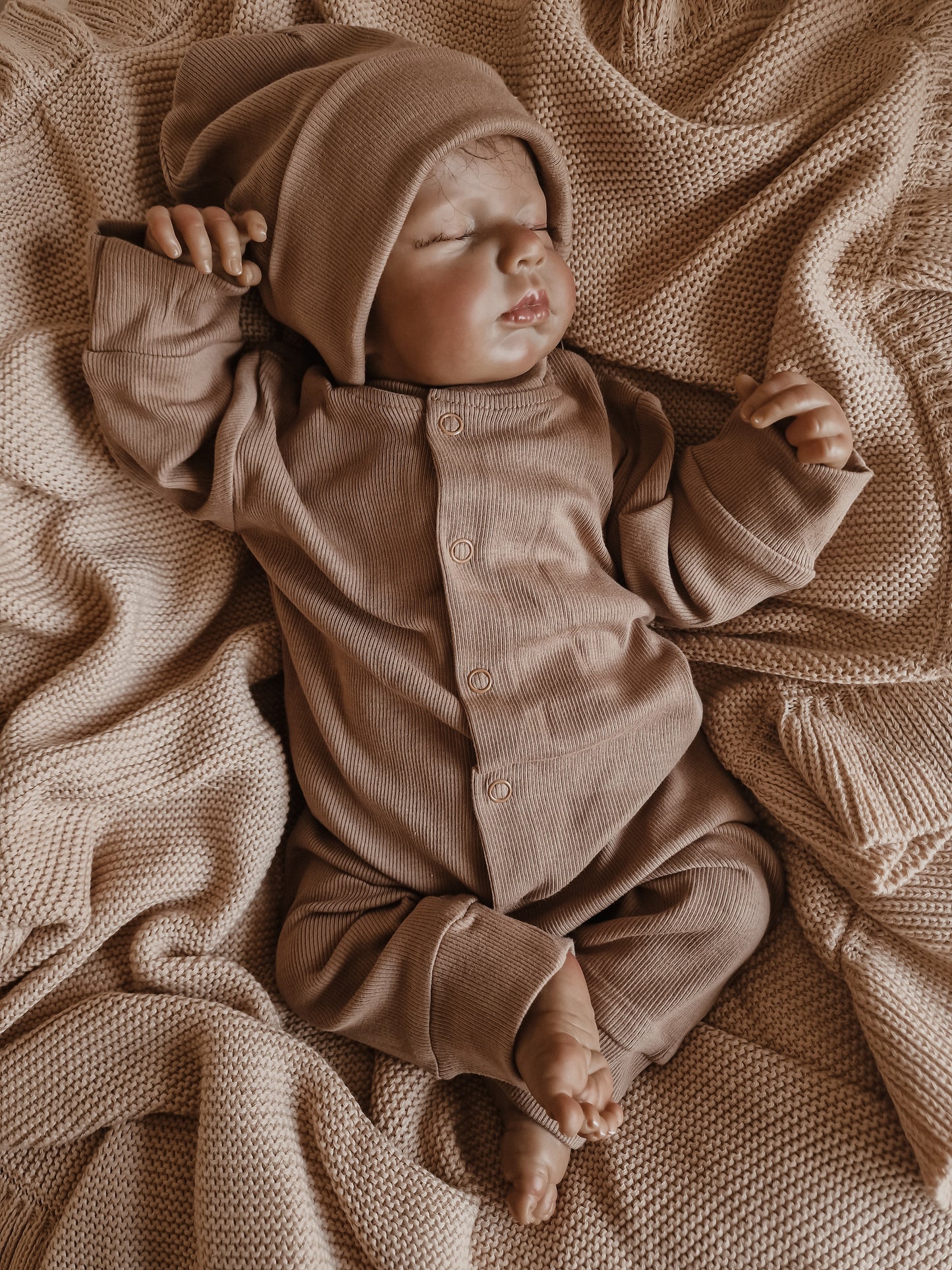 Playsuit with name | Teddy Ecru