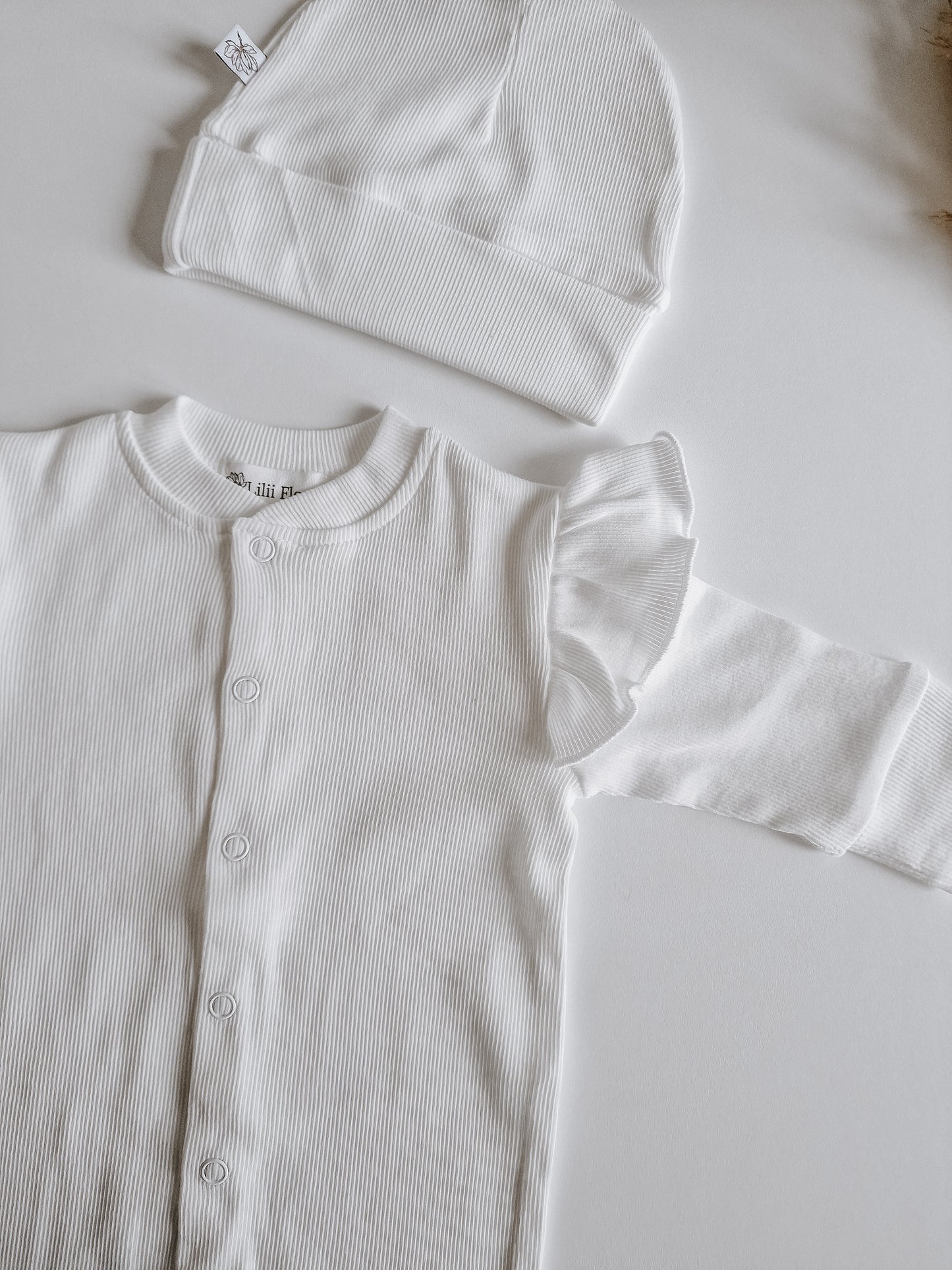 Babymuts met naam| Biologisch| Rib Lotus