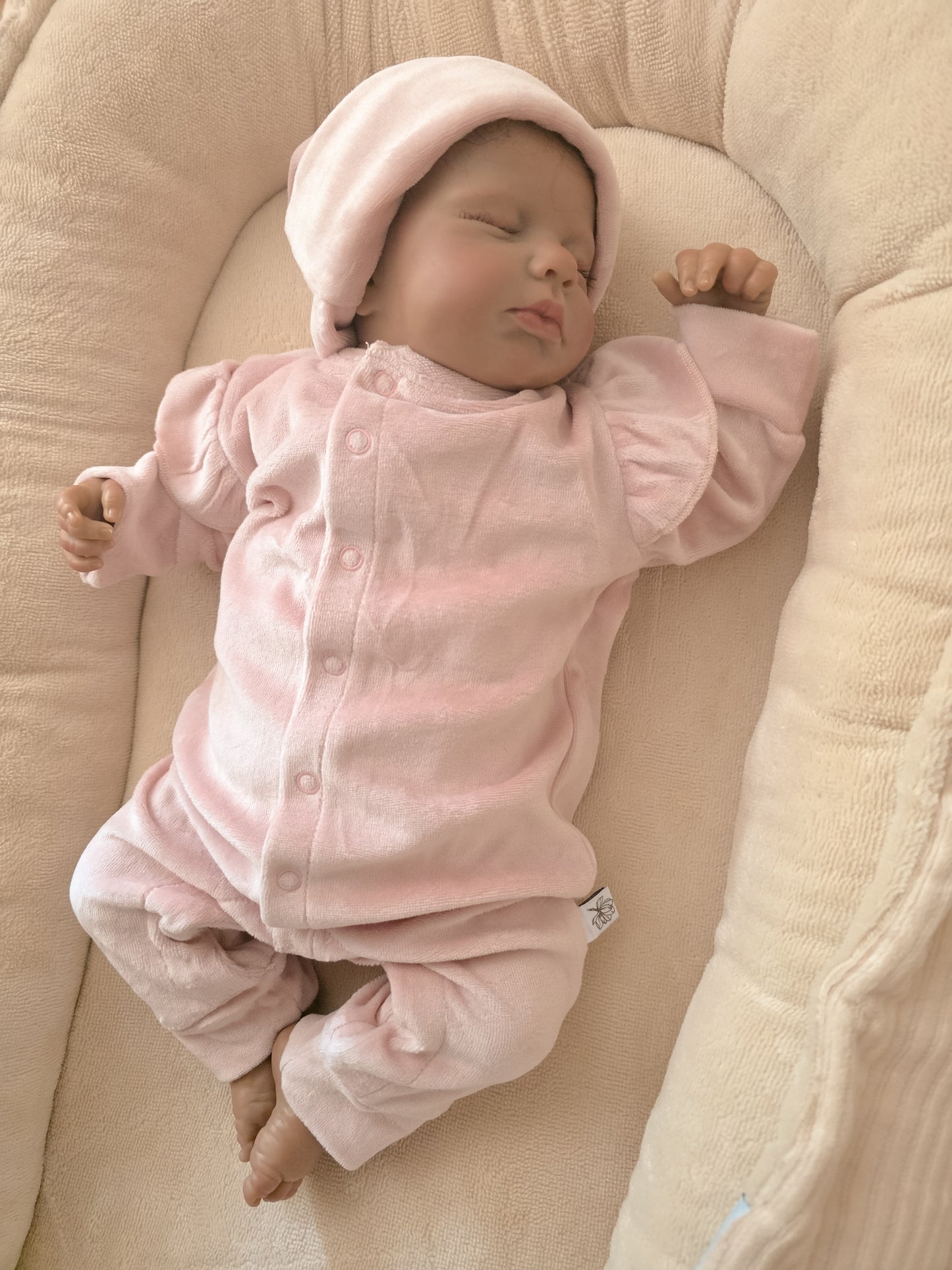 Boxpakje met naam | Nicky Pink Ruffle