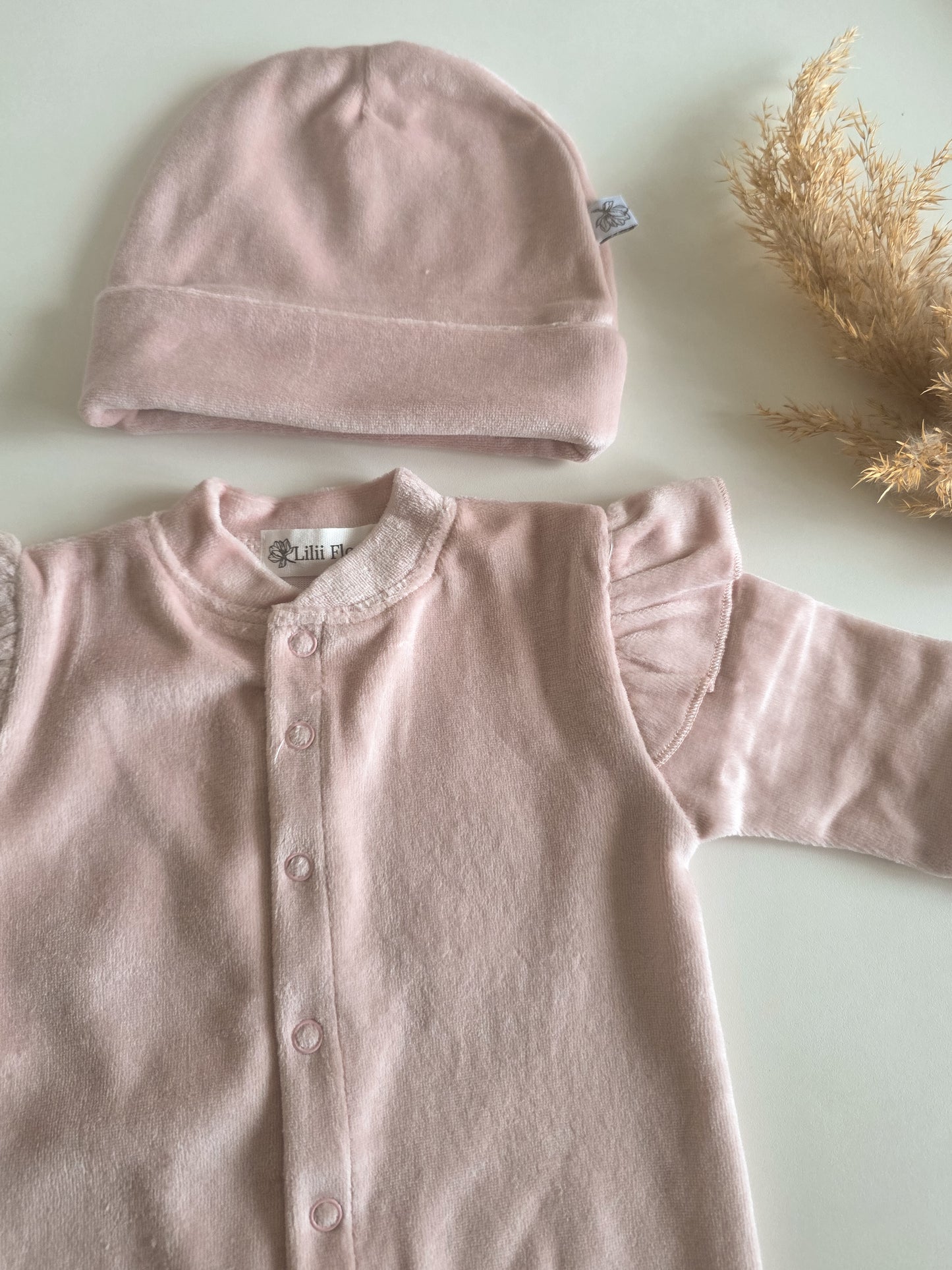 Boxpakje met naam | Nicky Pink Ruffle