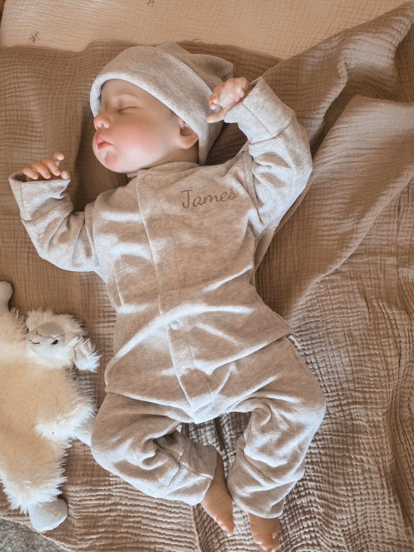 Babymuts met naam | Teddy Soft