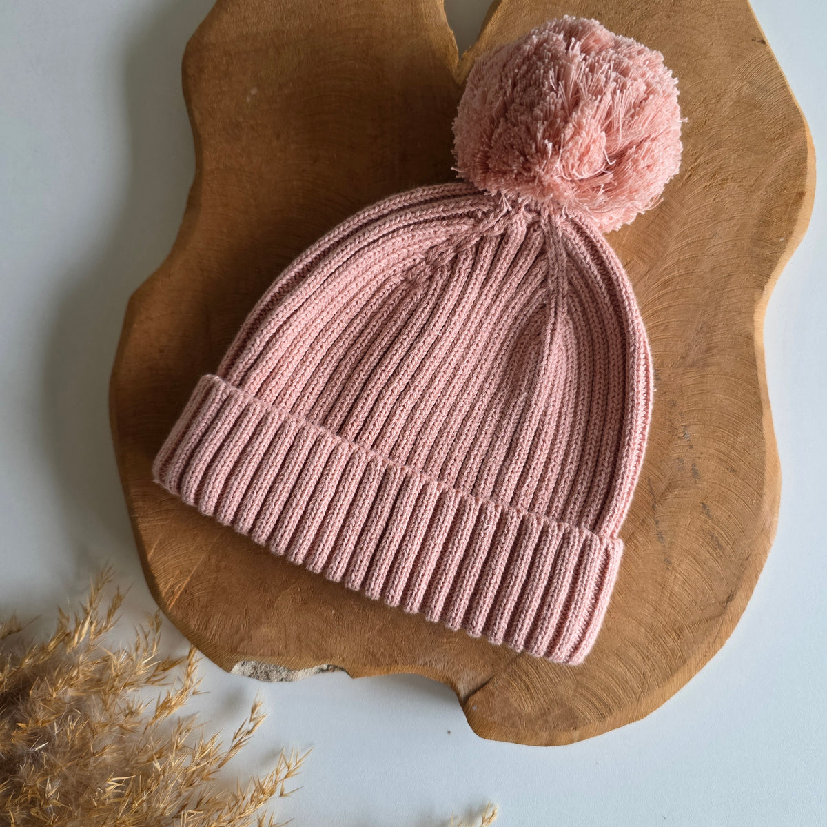 Babymuts met naam optioneel | Biologisch | Orchid