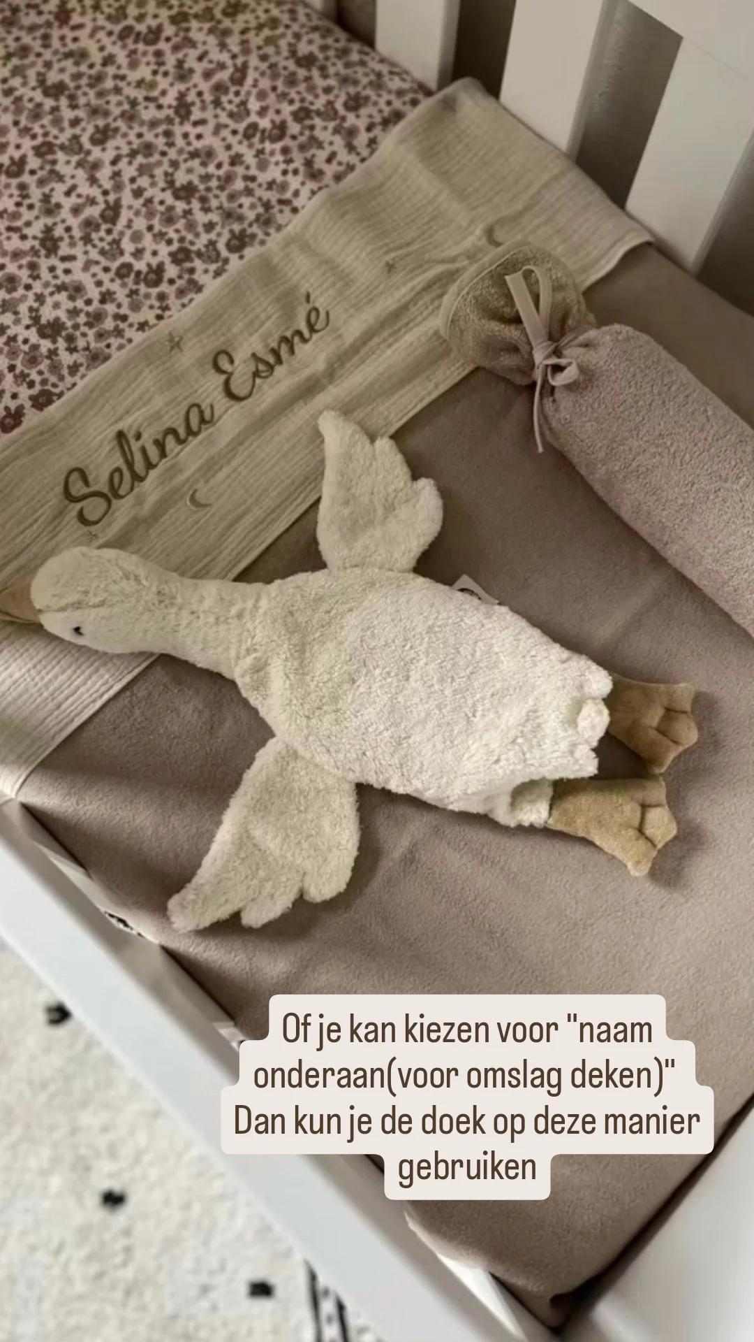 Hydrofiele doek met naam | Moon and Stars