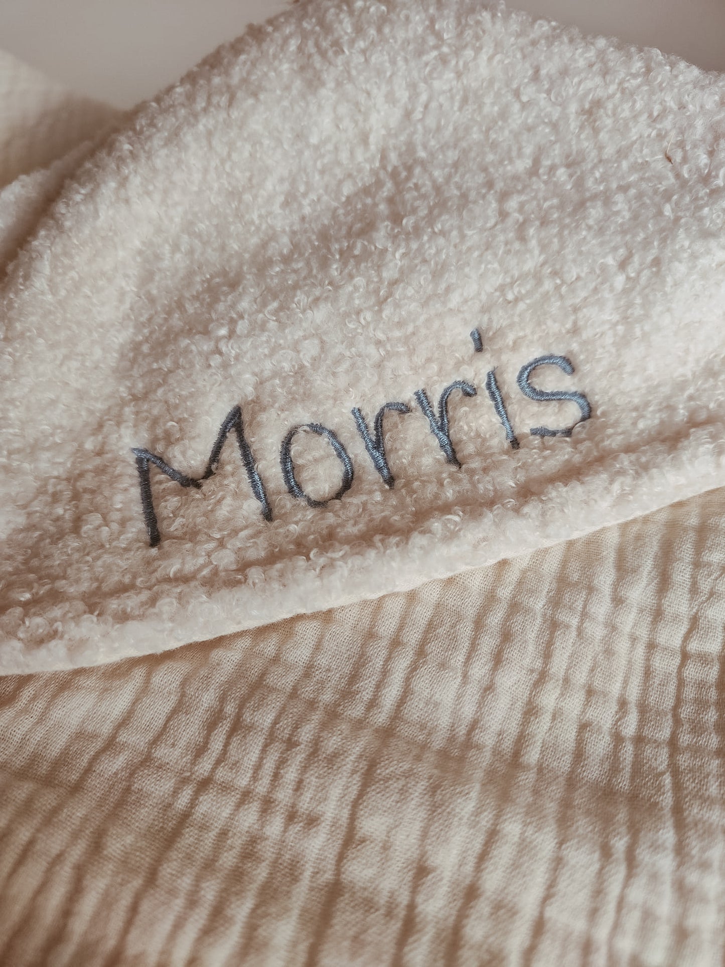 Wikkeldeken / Badcape met naam optioneel |Teddy