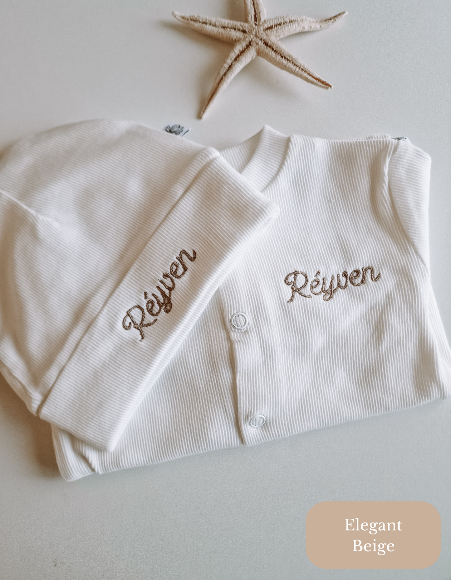 Babymuts met naam| Biologisch| Rib Lotus