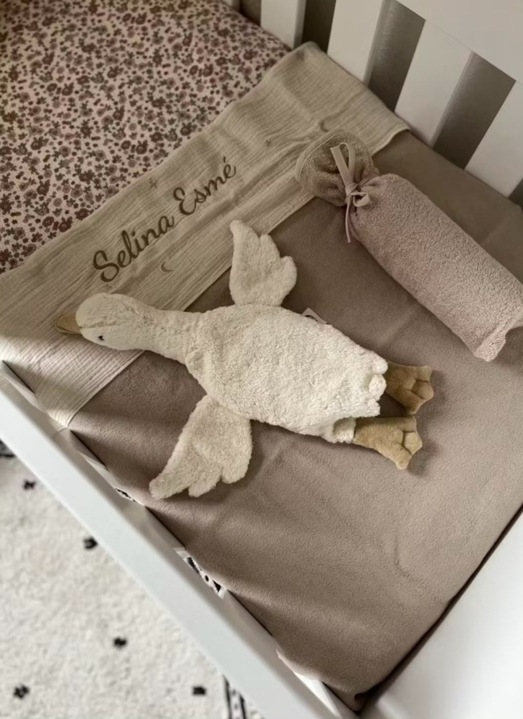 Hydrofiele doek met naam | Moon and Stars