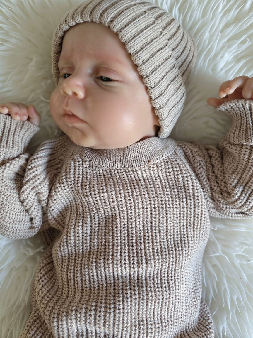 Babymuts met naam optioneel | Biscuit