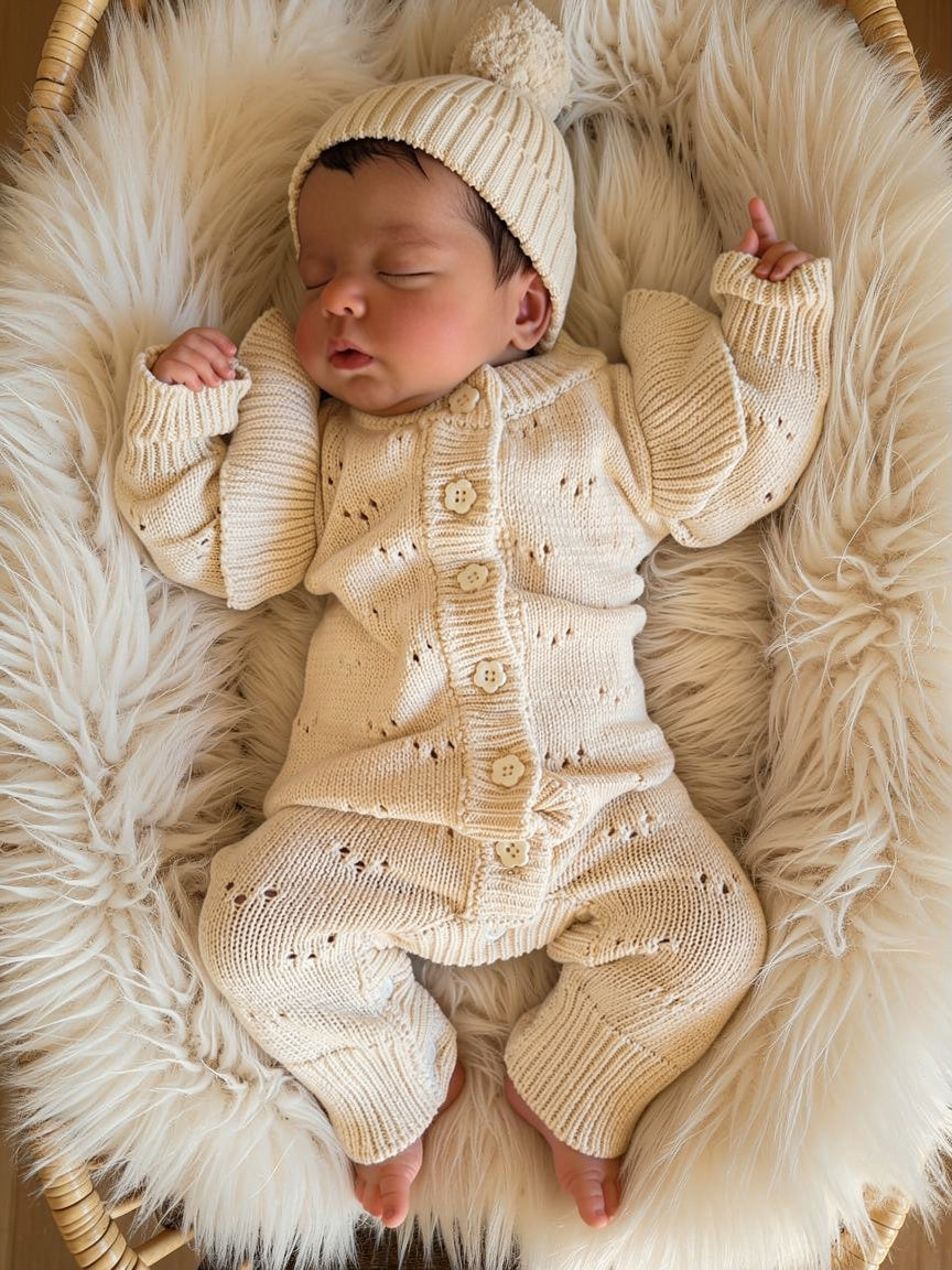 Babymuts met naam optioneel | Casmere