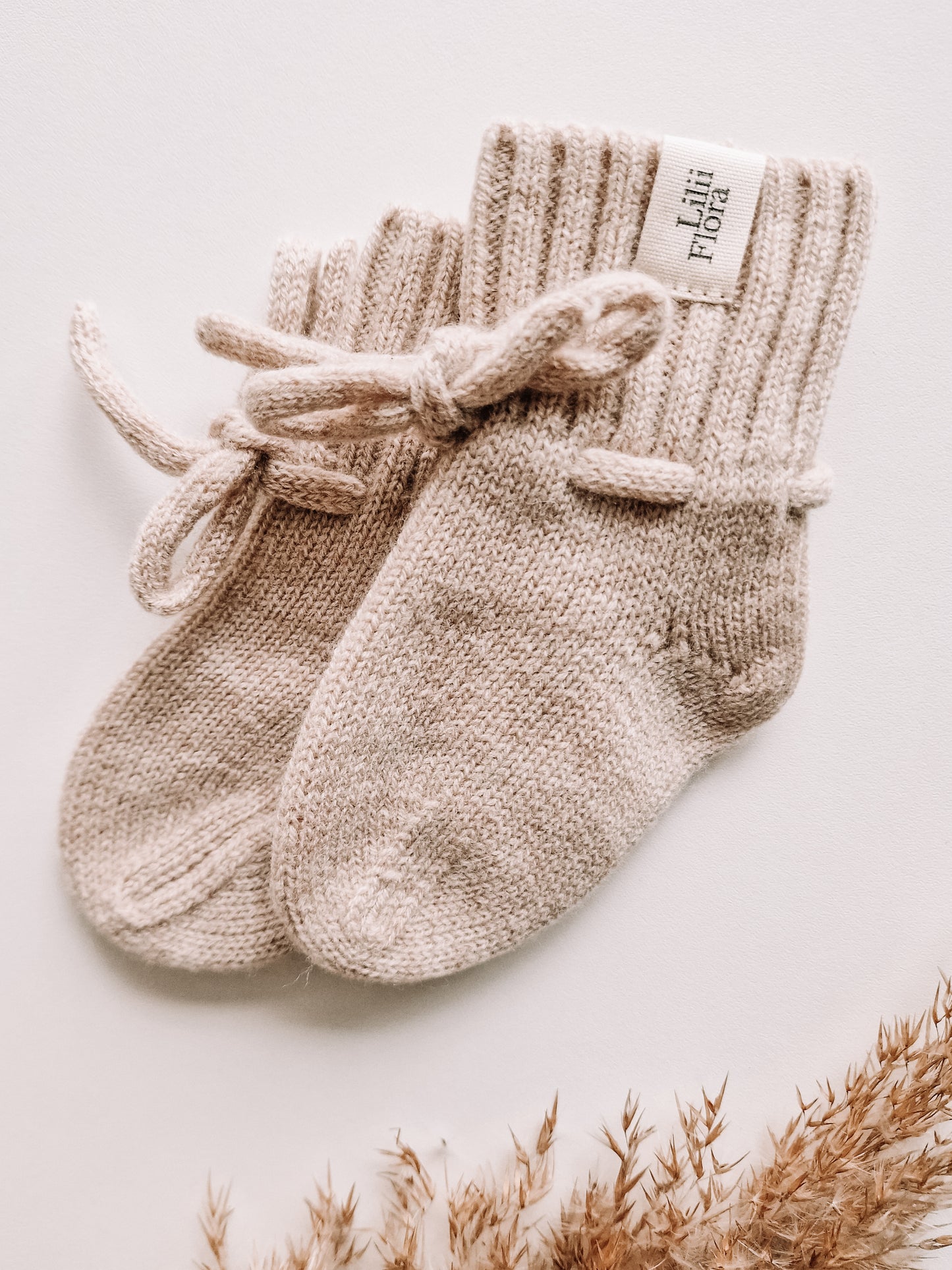 Merino wool slippers | Sand