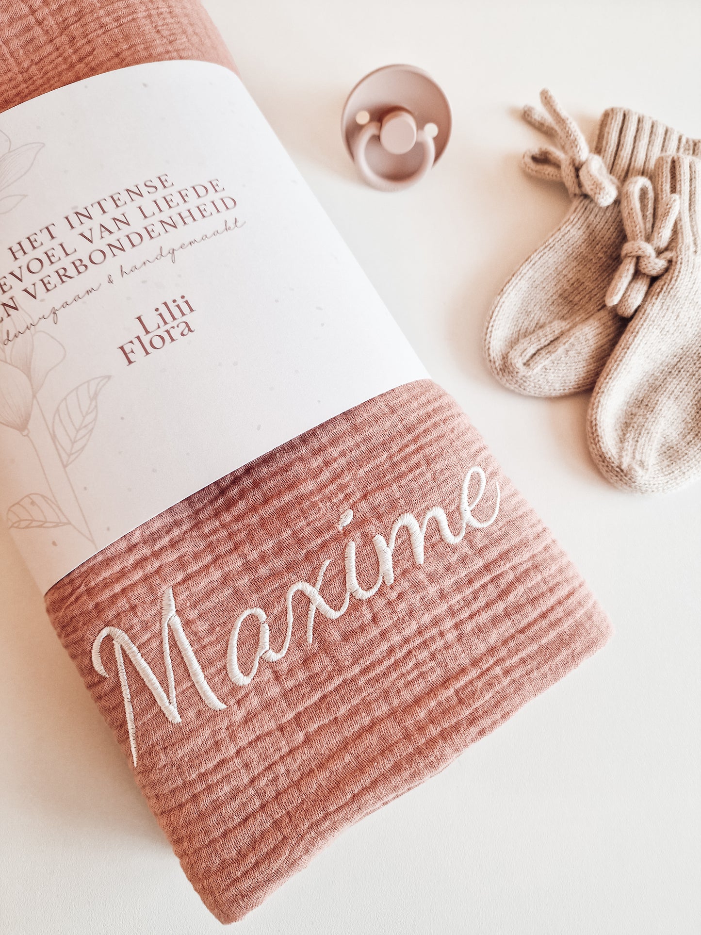Large XL hydrophilic cloth with name | Blush