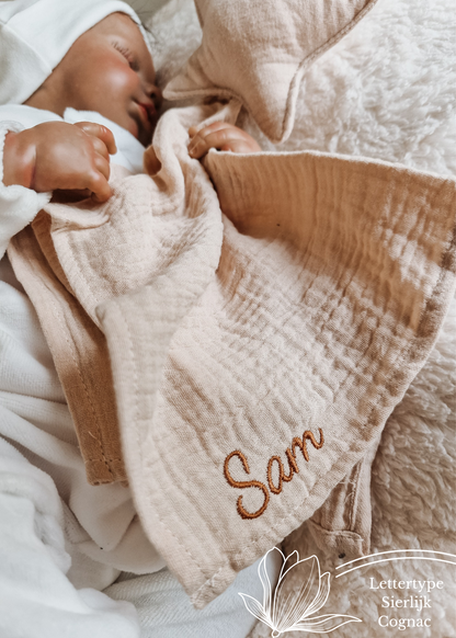Cuddle cloth with name | Hydrophilic
