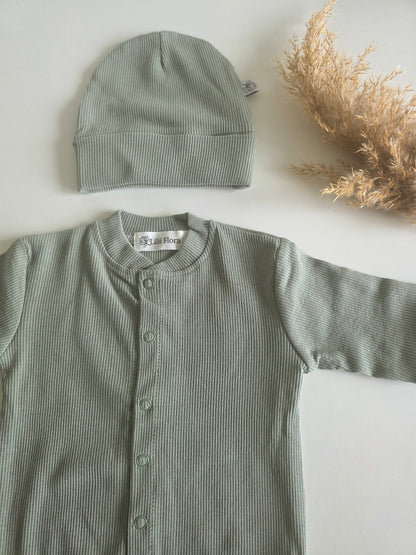 Boxpakje met naam| Biologisch| Rib Sage green