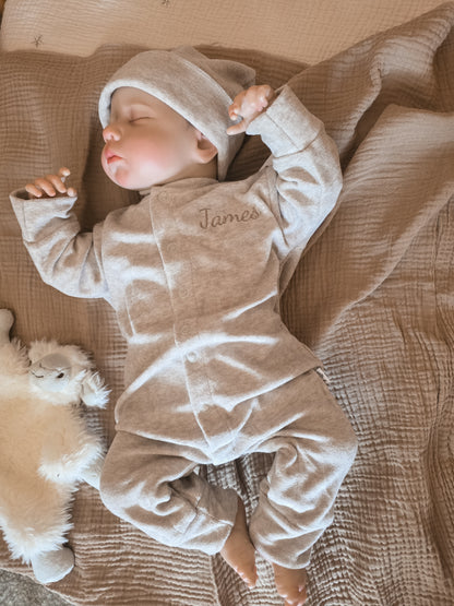 Babymuts met naam | Teddy Soft