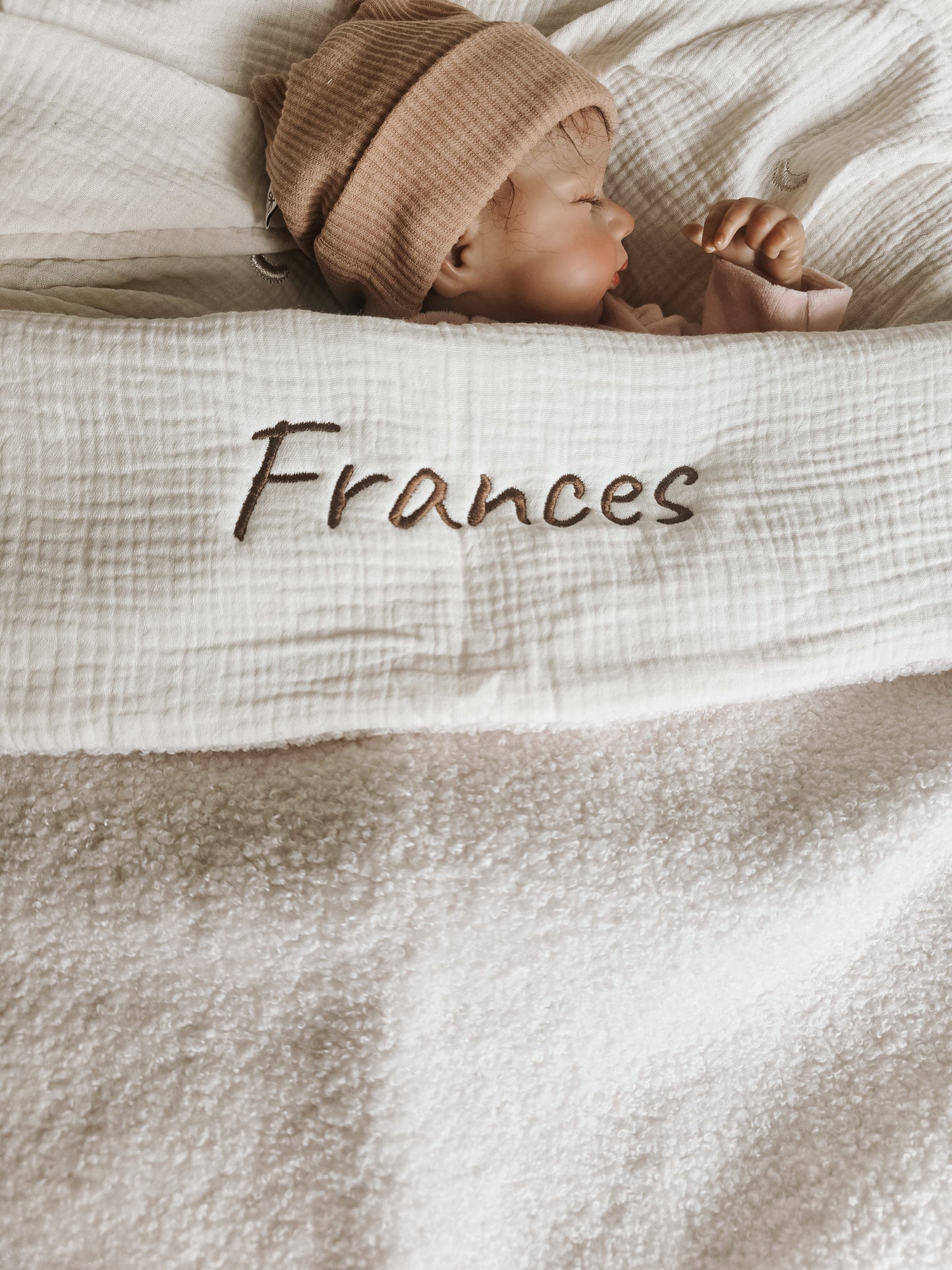Baby deken | optioneel met naam | Teddy
