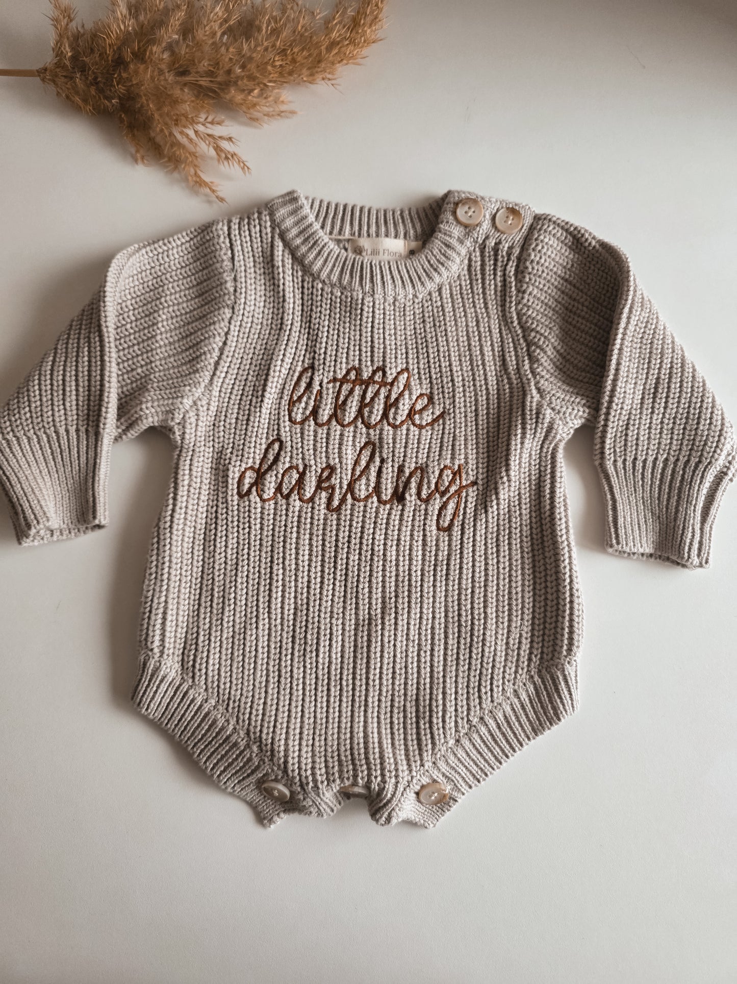 Romper | Biologisch gebreid | Little darling