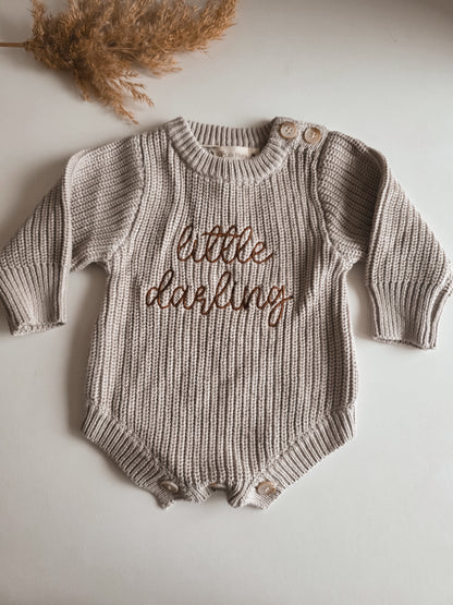 Romper | Biologisch gebreid | Little darling