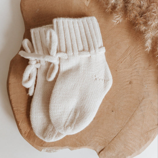 Merino wool slippers | Ivory
