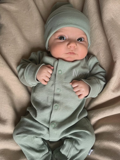 Boxpakje met naam| Biologisch| Rib Sage green