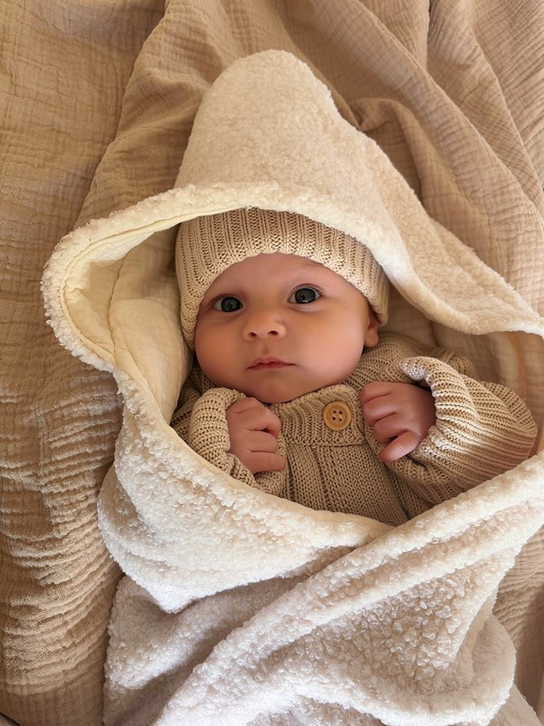 Wikkeldeken / Badcape met naam optioneel |Teddy