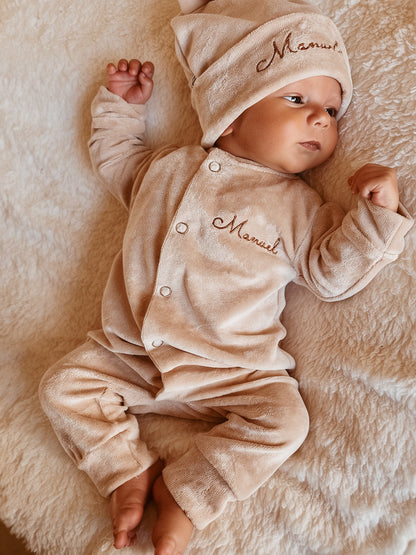 Boxpakje met naam | Nicky Beige