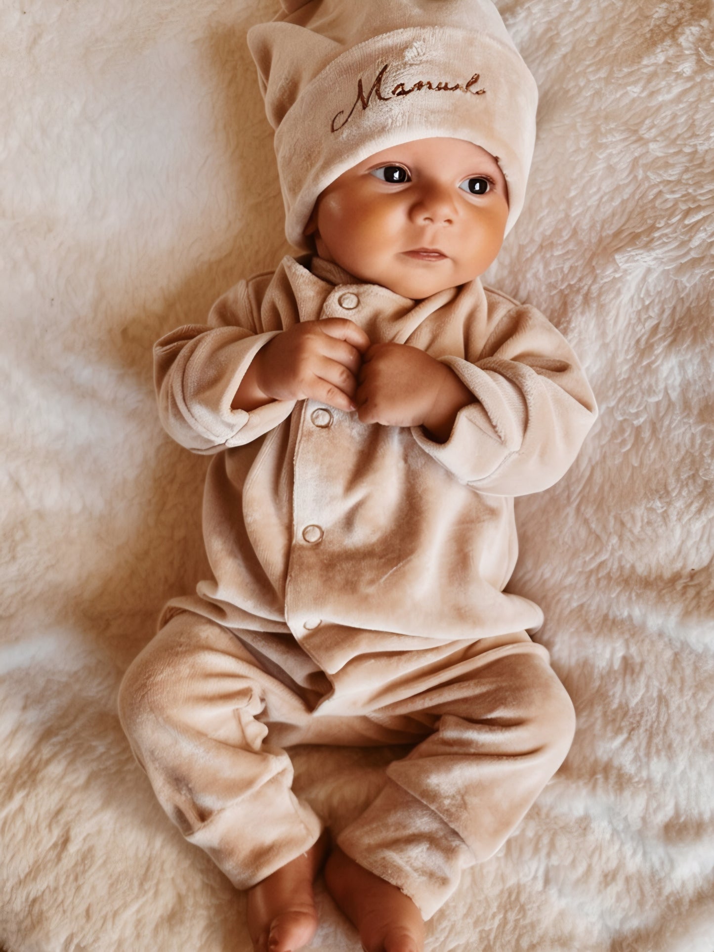 Boxpakje met naam | Nicky Beige