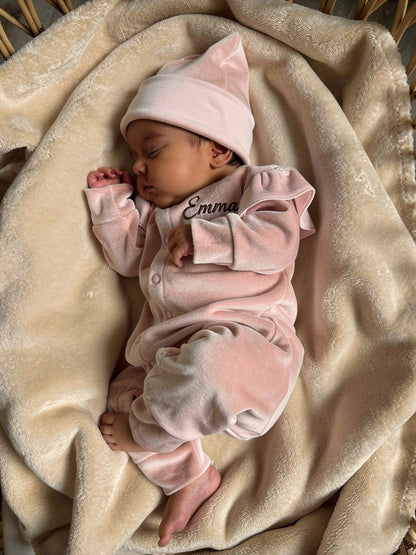 Boxpakje met naam | Nicky Pink Ruffle