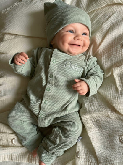 Boxpakje met naam| Biologisch| Rib Sage green