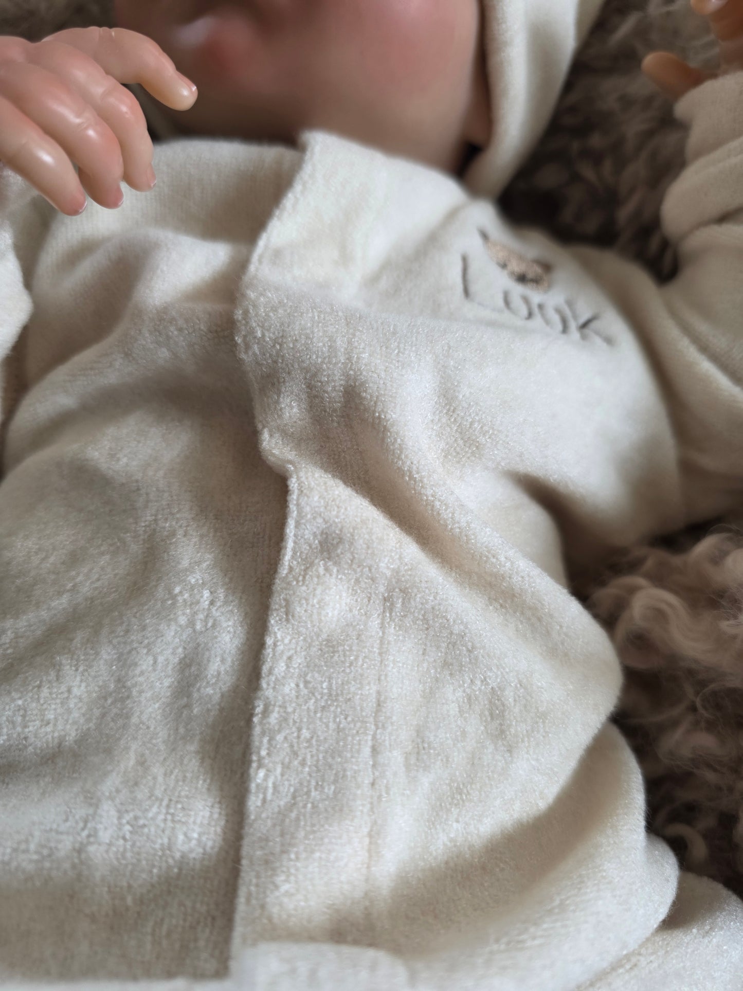 Boxpakje met naam optioneel | Teddy Soft | Ivoria