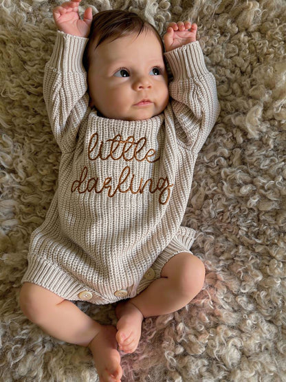 Romper | Biologisch gebreid | Little darling