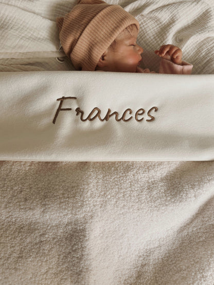 Baby blanket | optional with name | Teddy