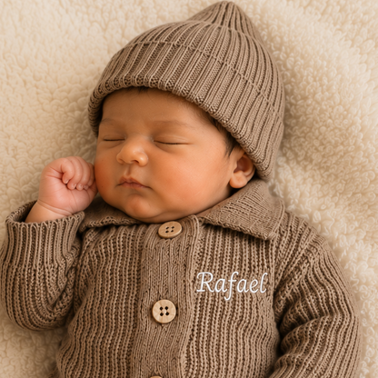 Babymuts met naam optioneel | Polo | Chocolat