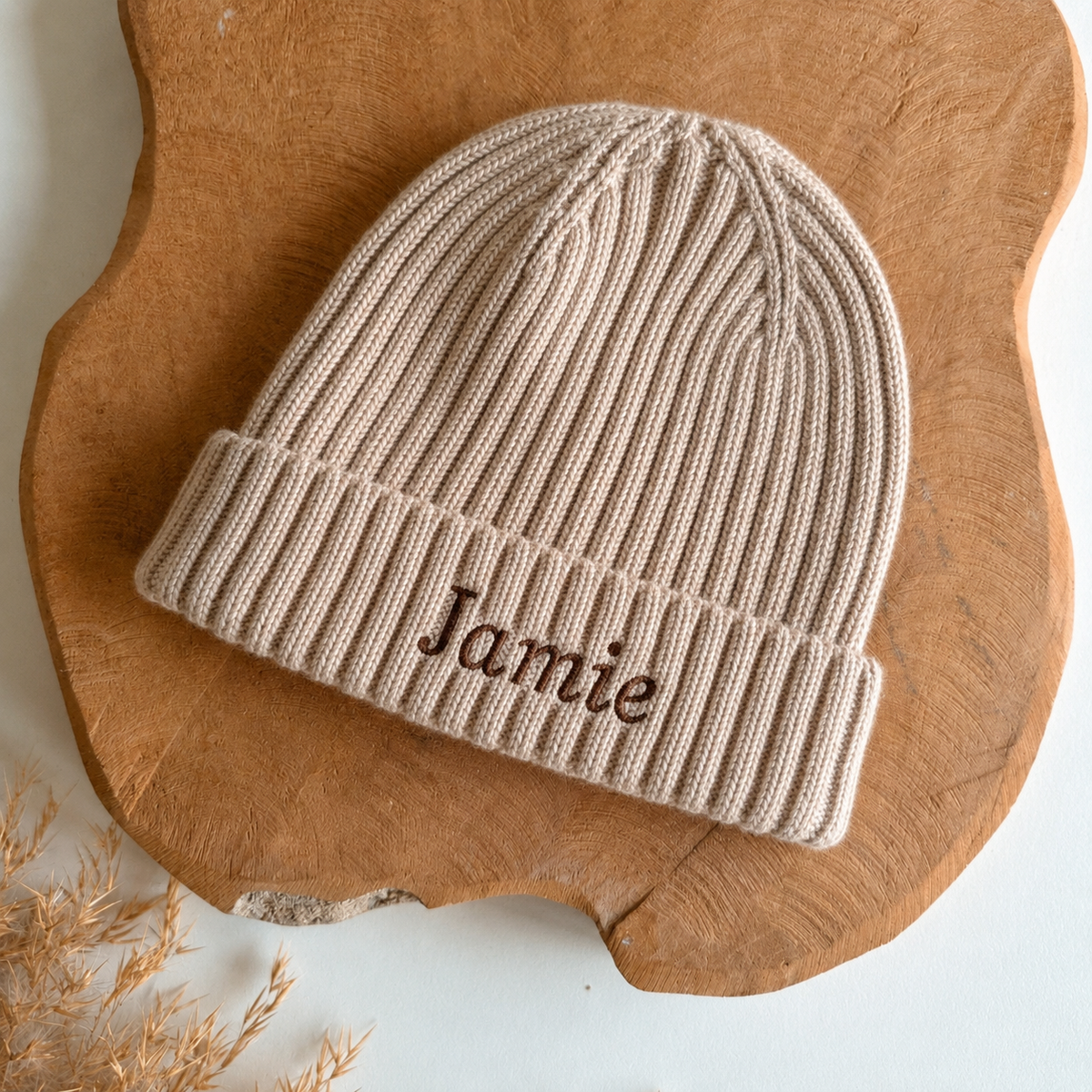Babymuts met naam optioneel | Biscuit