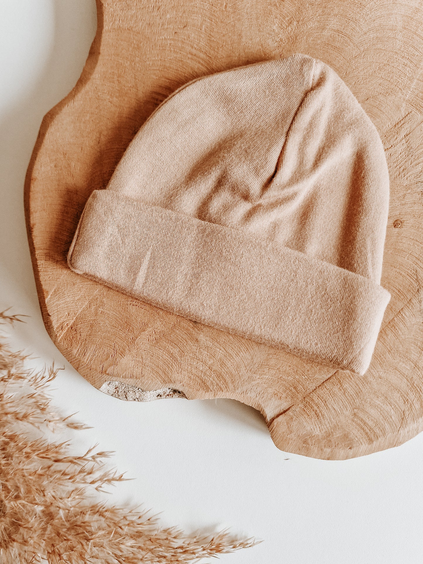 Baby hat with name | Sand