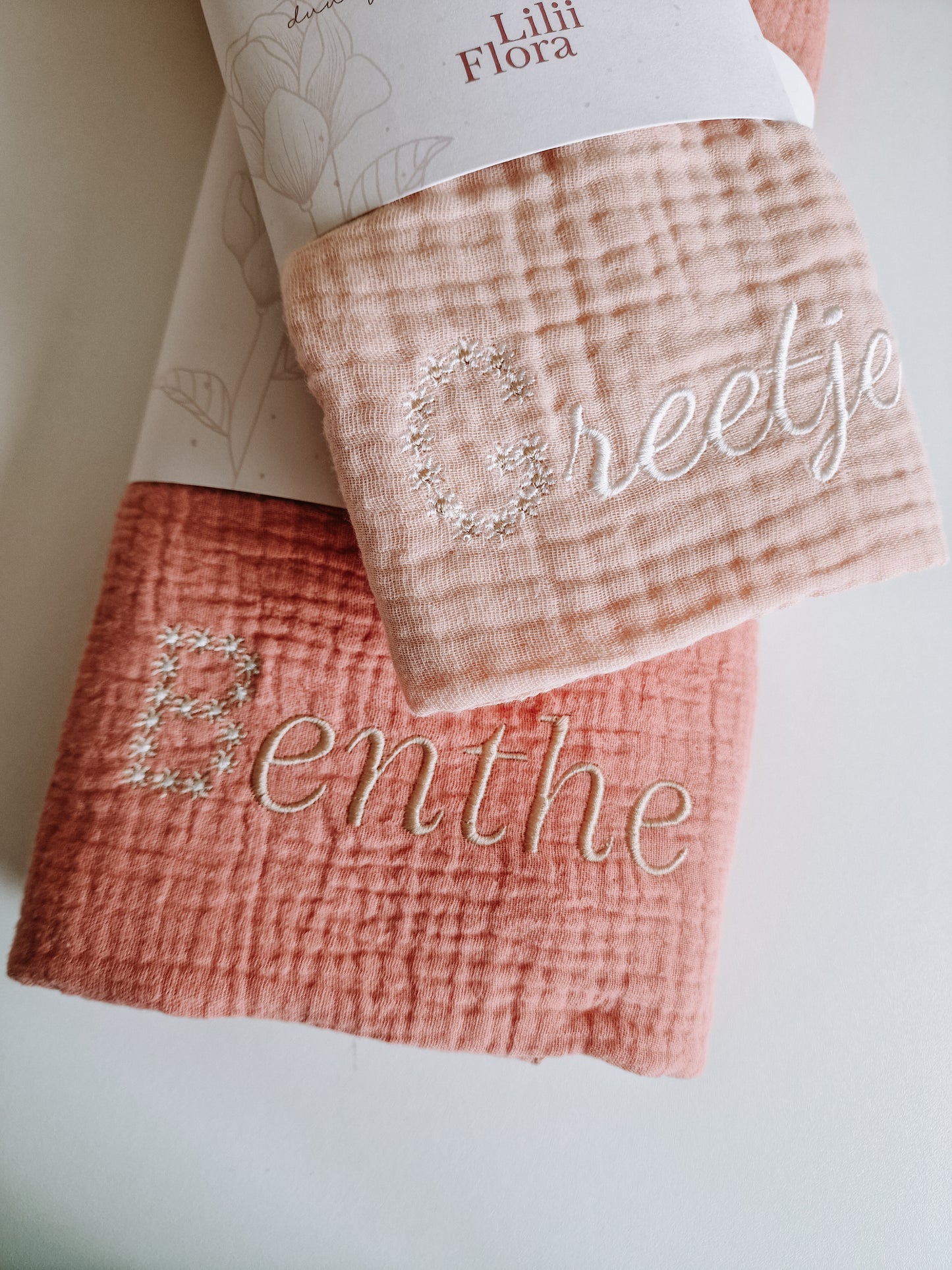 Large XL hydrophilic cloth with name | Blush