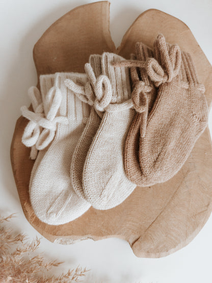 Merino wool slippers | Sand