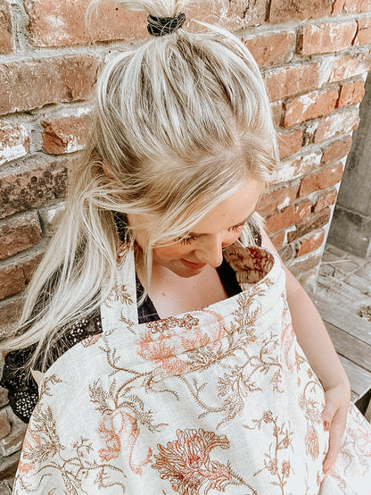 Luxury breastfeeding cloth | Floral